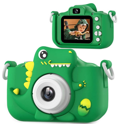 Fotocamera a forma di dinosauro - Cattura avventure creative - Un'esperienza unica