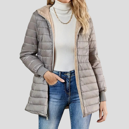 Casaco de inverno elegante para mulher – conforto e calor