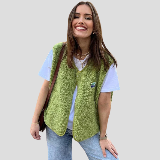 Trendy Wool Gilet for Women