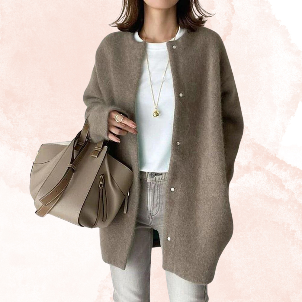 Oversized Women's Gilet - Kathy