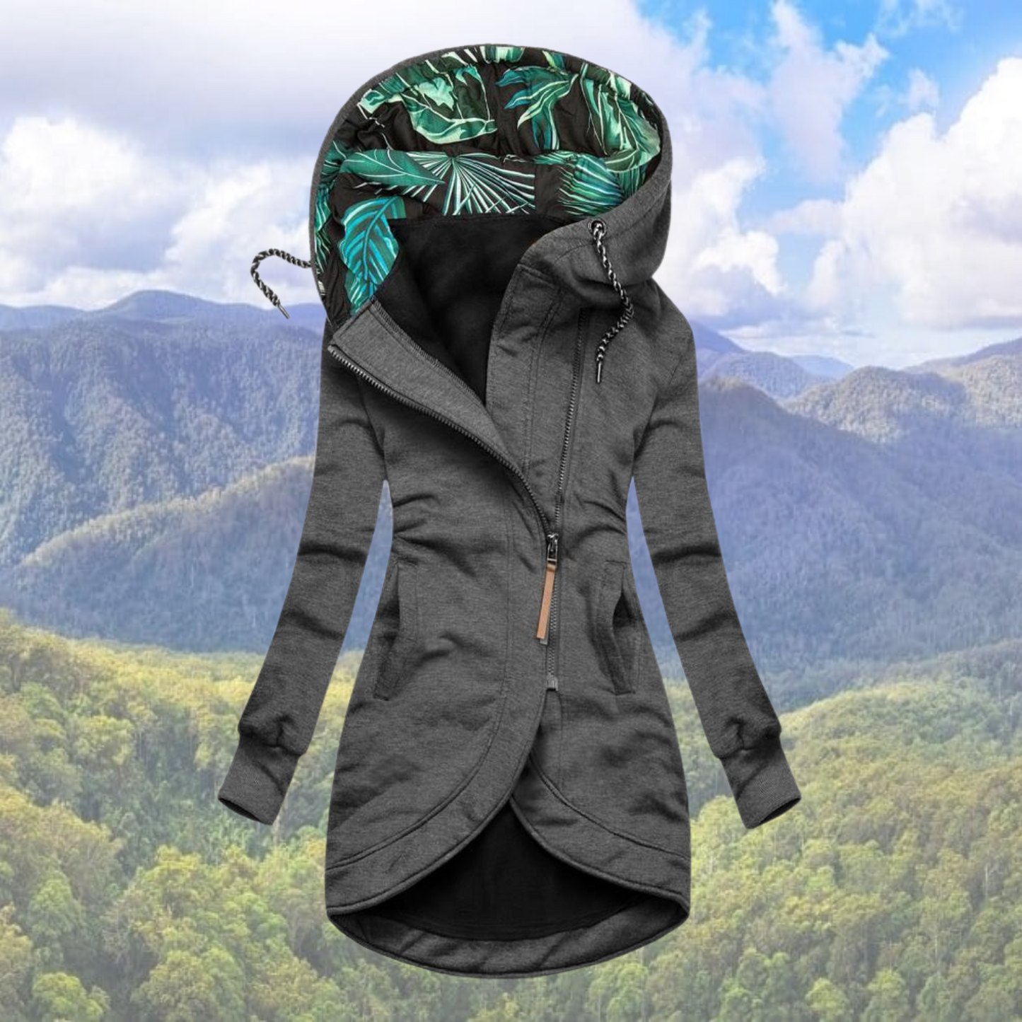 Waterproof Winter Coat with Hood for Women - Monica