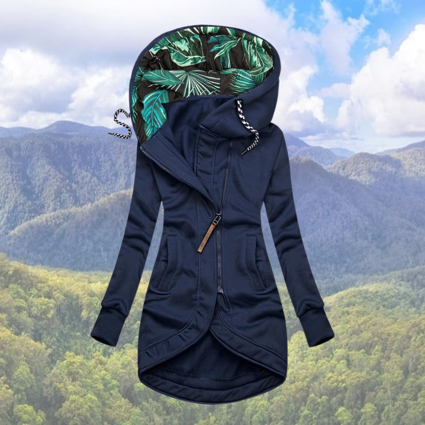 Waterproof Winter Coat with Hood for Women - Monica