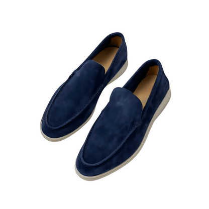 Pantofole in pelle scamosciata di lusso - Eleganti e comode