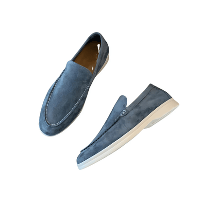 Pantofole in pelle scamosciata di lusso - Eleganti e comode