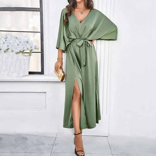 Elegantes V-Ausschnitt Kleid - Patricia
