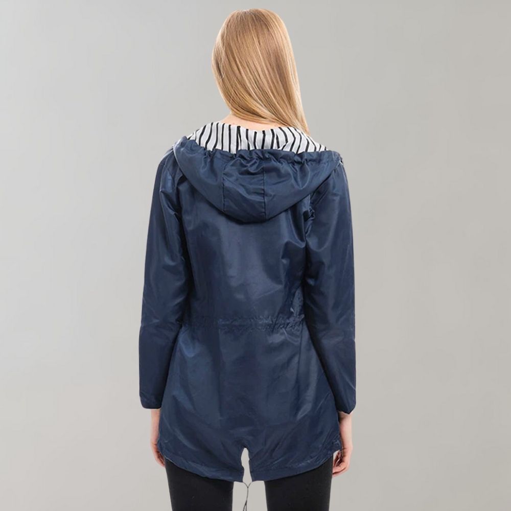 Trendy Long Raincoat for Women - Carina