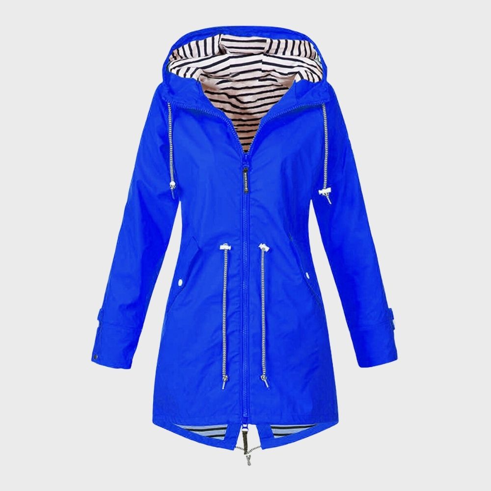 Trendy Long Raincoat for Women - Carina