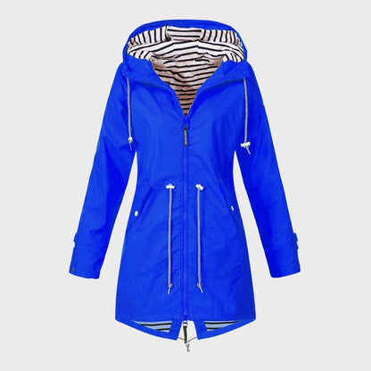 Trendy Long Raincoat for Women - Carina