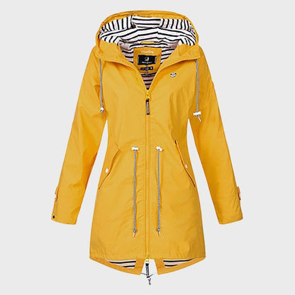 Trendy Long Raincoat for Women - Carina