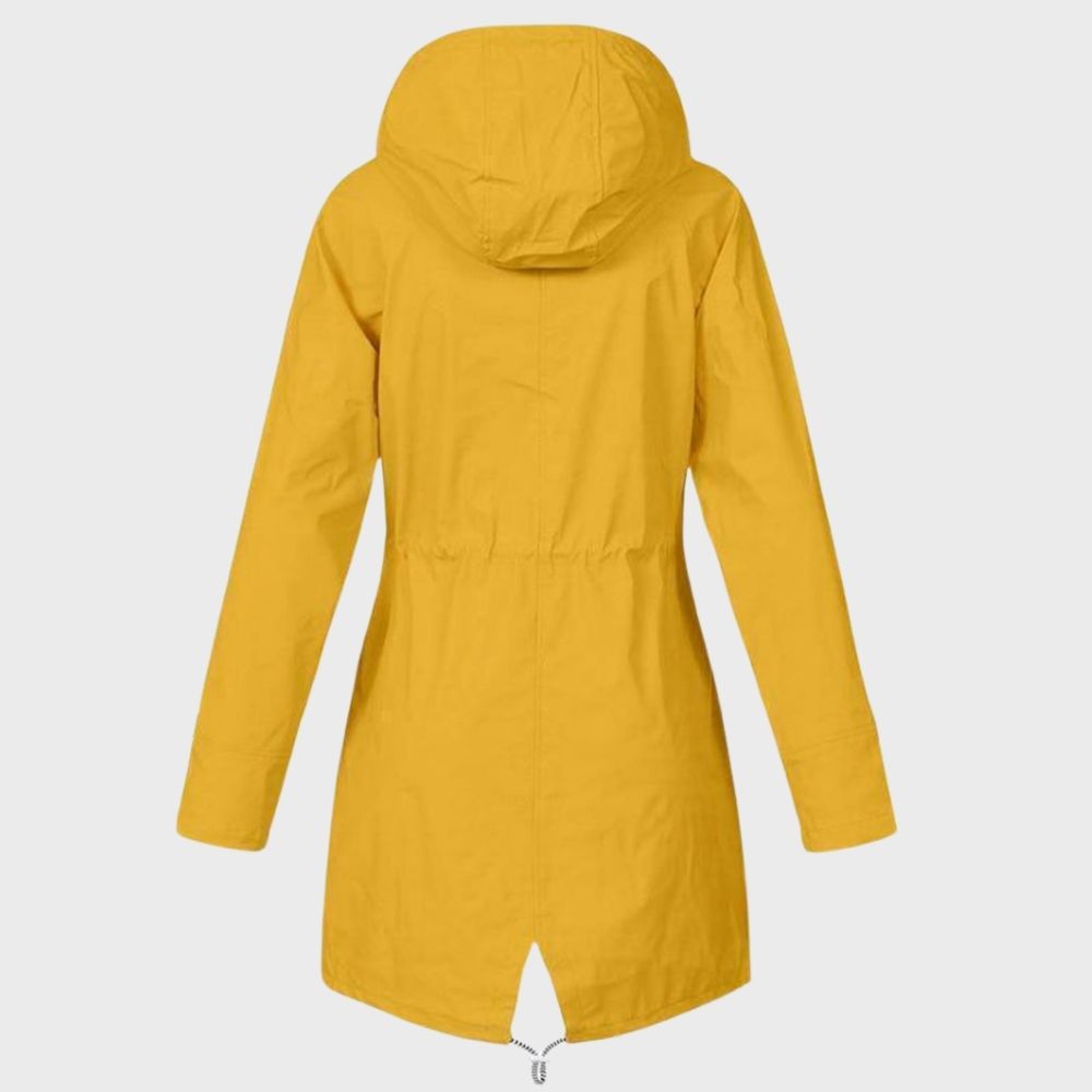 Trendy Long Raincoat for Women - Carina