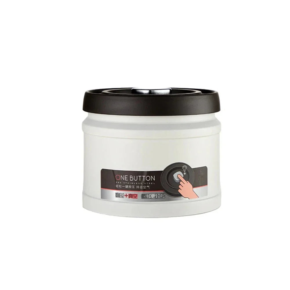Vacuum Sealed Coffee Storage Container - Preserving Freshness - Ideal for Coffee Lovers