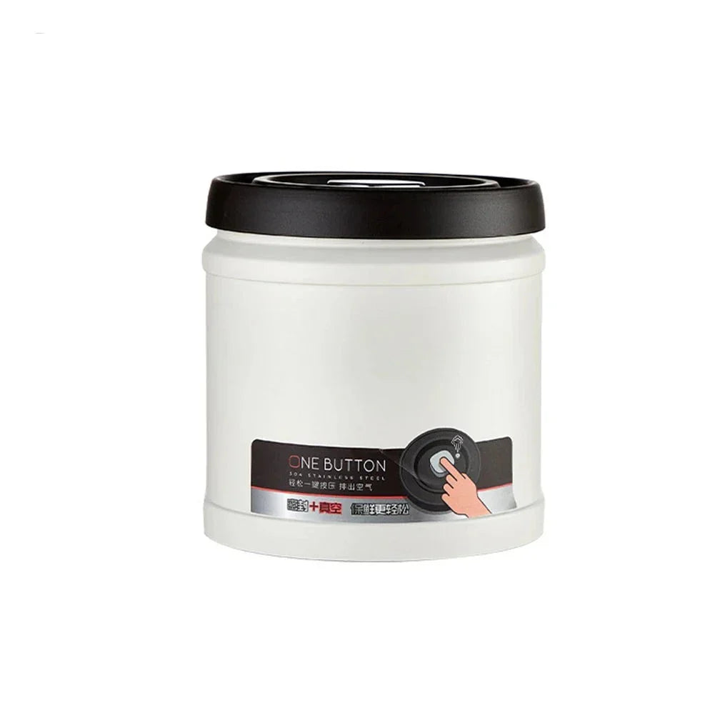 Vacuum Sealed Coffee Storage Container - Preserving Freshness - Ideal for Coffee Lovers