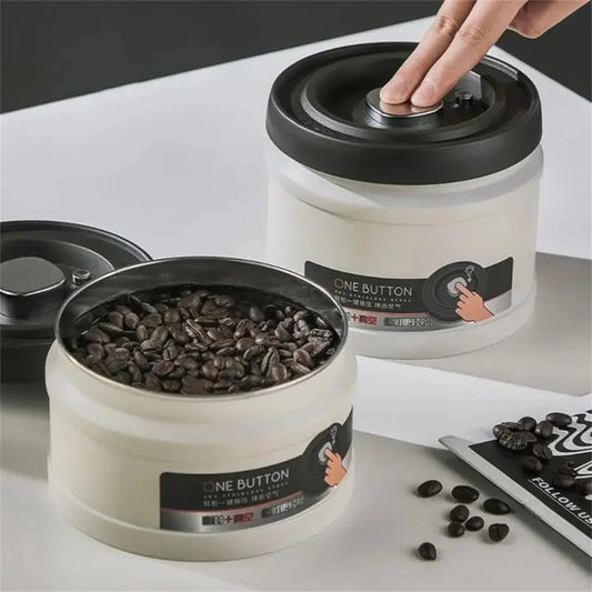 Vakuum-Kaffeebehälter - Bewahrt die Frische - Ideal für Kaffeeliebhaber