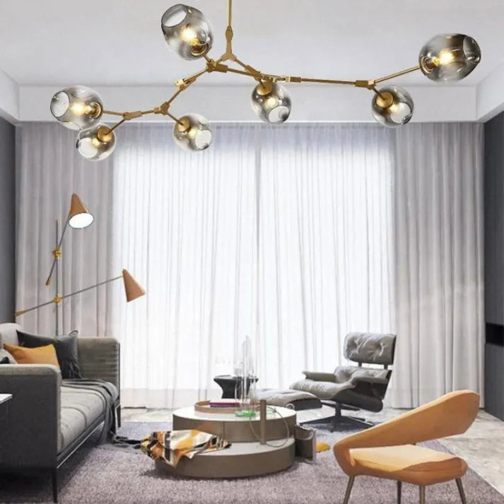 Sputnik Pendant Light Glass Bubbles – Modern & Playful Design