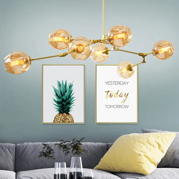 Sputnik Pendant Light Glass Bubbles – Modern & Playful Design