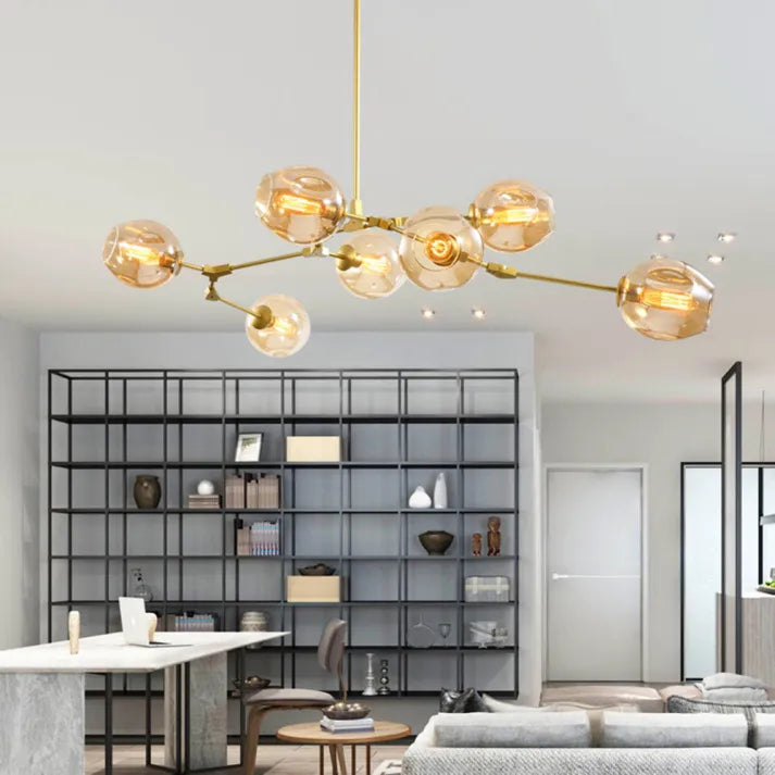 Sputnik Pendant Light Glass Bubbles – Modern & Playful Design
