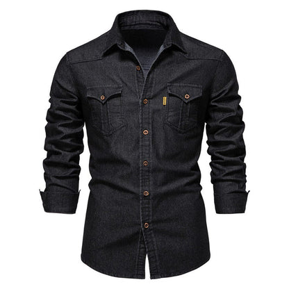 Classic Denim Shirt for Men