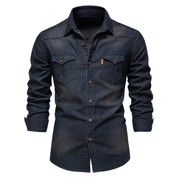 Classic Denim Shirt for Men