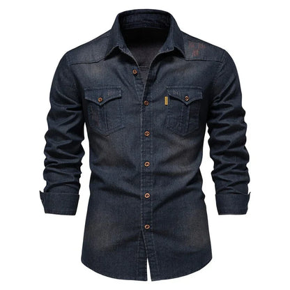 Classic Denim Shirt for Men