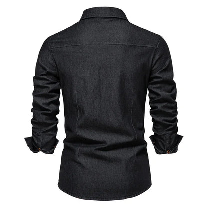 Classic Denim Shirt for Men