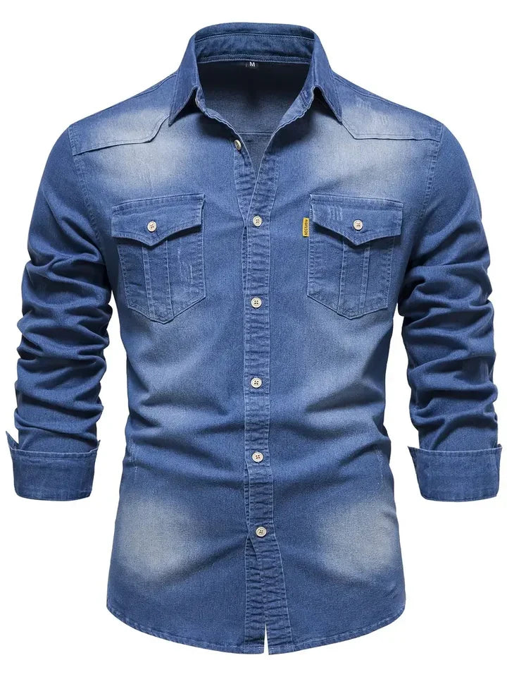 Classic Denim Shirt for Men