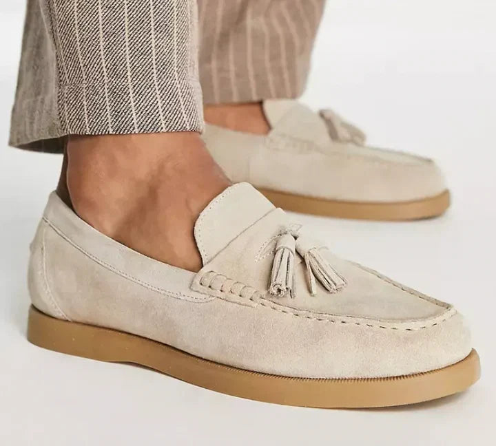 Pietrz – Classic Suede Men's Shoes - Loafers for Men