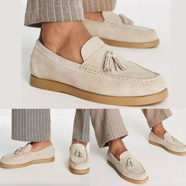 Pietrz – Classic Suede Men's Shoes - Loafers for Men