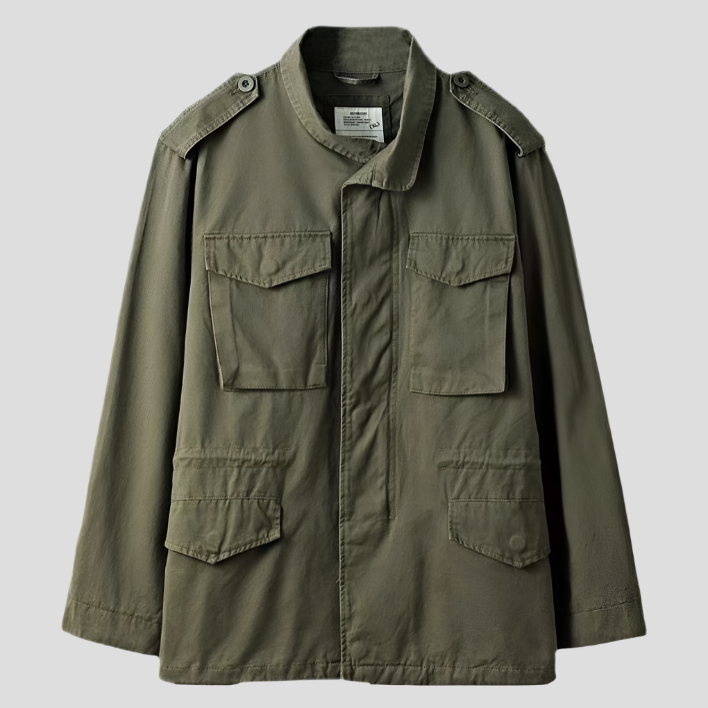 Vintage Military Field Jacket for Men