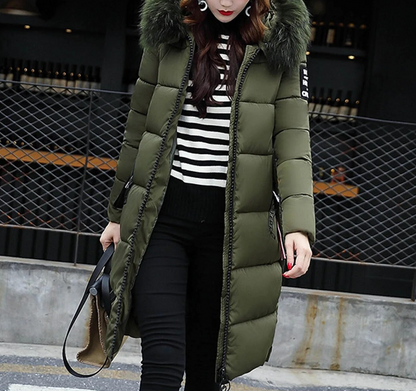 Quilted Long Winter Parka for Women - Breanna
