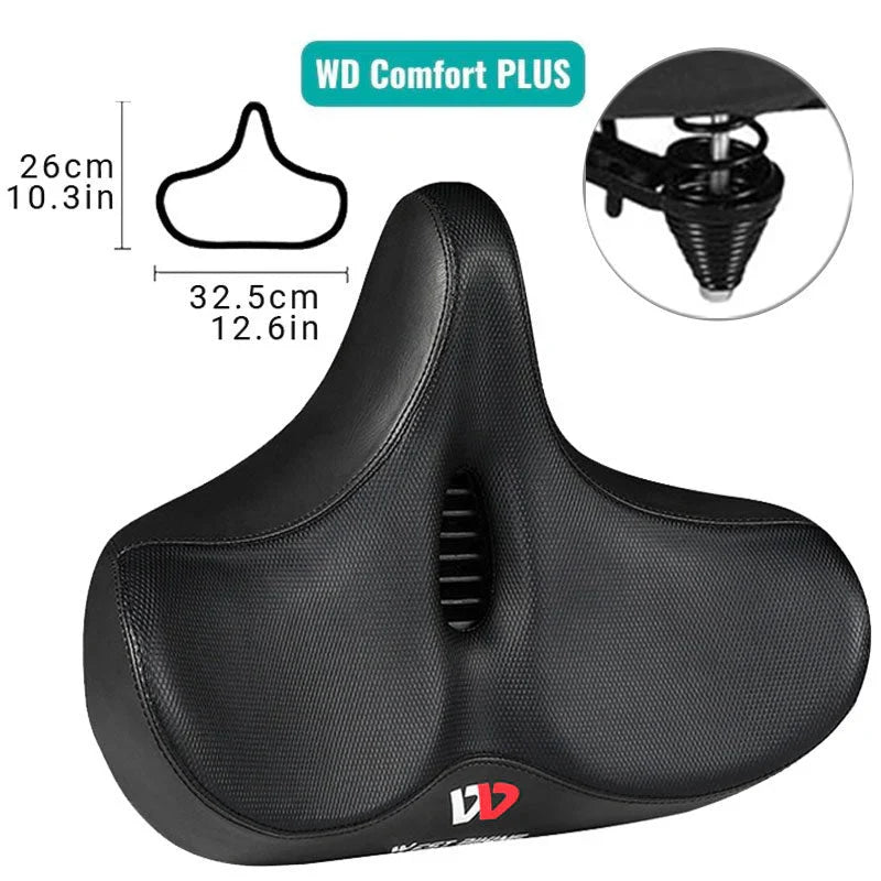 CyclePad Bike Seat – Extra Wide Cushion for Optimal Comfort