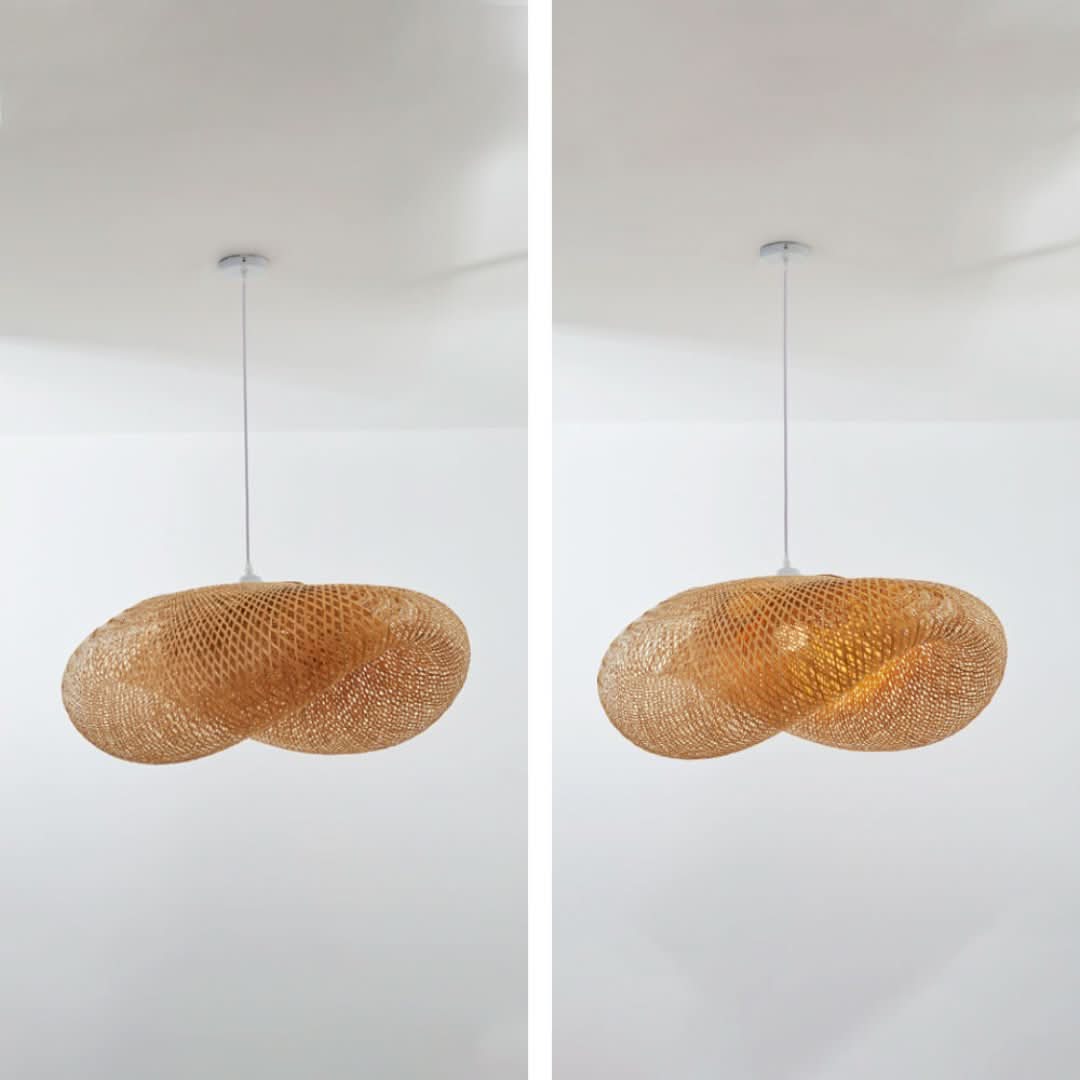 Muto - bamboe led-hanglamp