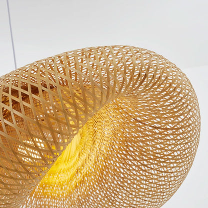 Muto - Bamboo LED Pendant Light