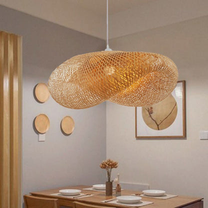 Muto - Bamboo LED Pendant Light