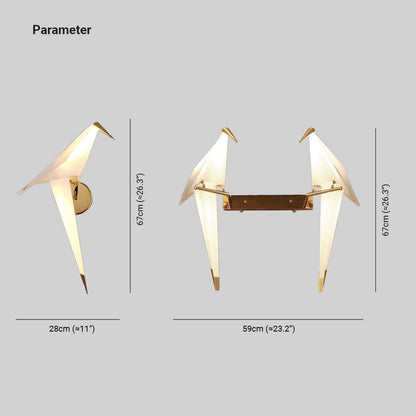 LED Wall Lamp Clifford - Bird Design