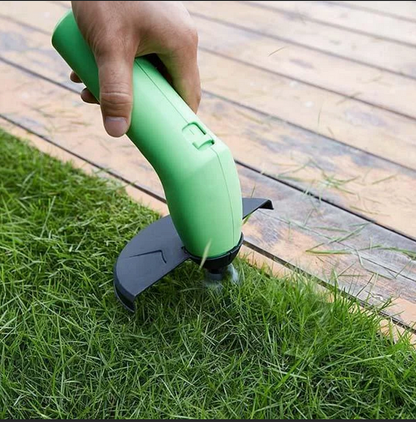 Tagliabordi a batteria per una manutenzione precisa e semplice dei bordi del prato