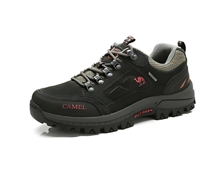 Walking shoes with breathable mesh lining