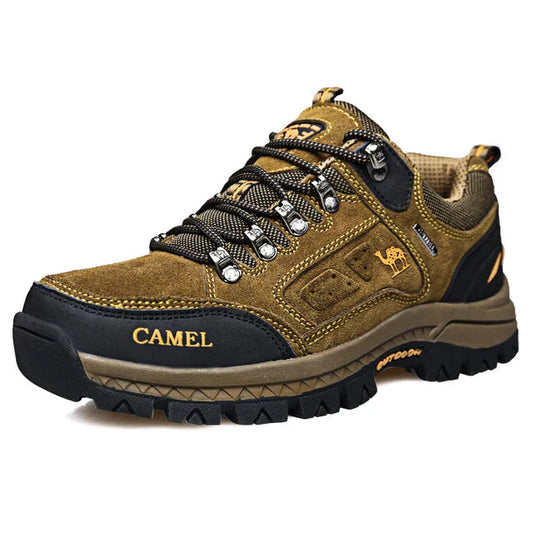 Walking shoes with breathable mesh lining