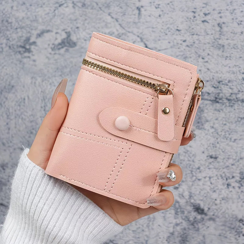 Wallet with Double Zip