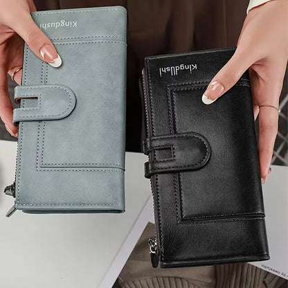 Wallet with Double Zip