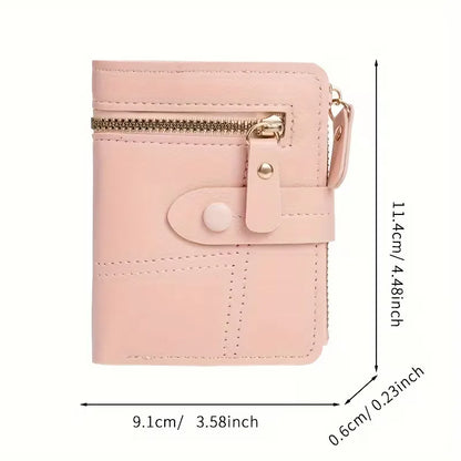 Wallet with Double Zip