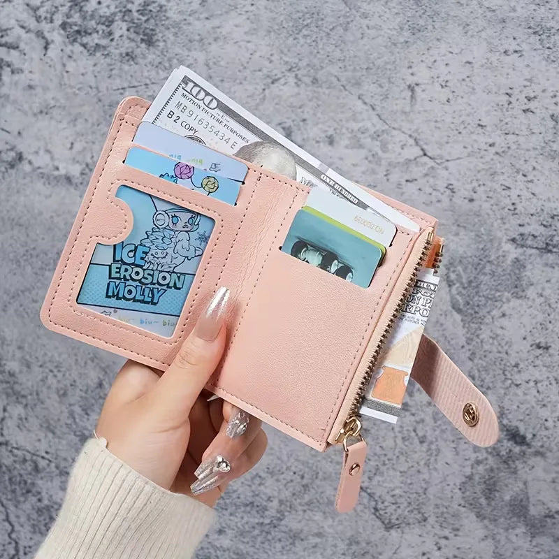 Wallet with Double Zip