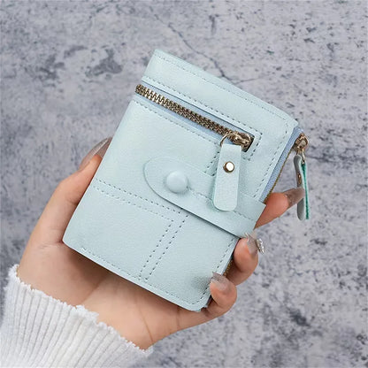 Wallet with Double Zip