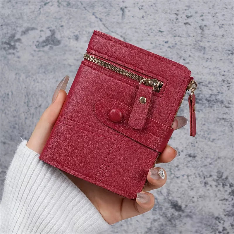 Wallet with Double Zip