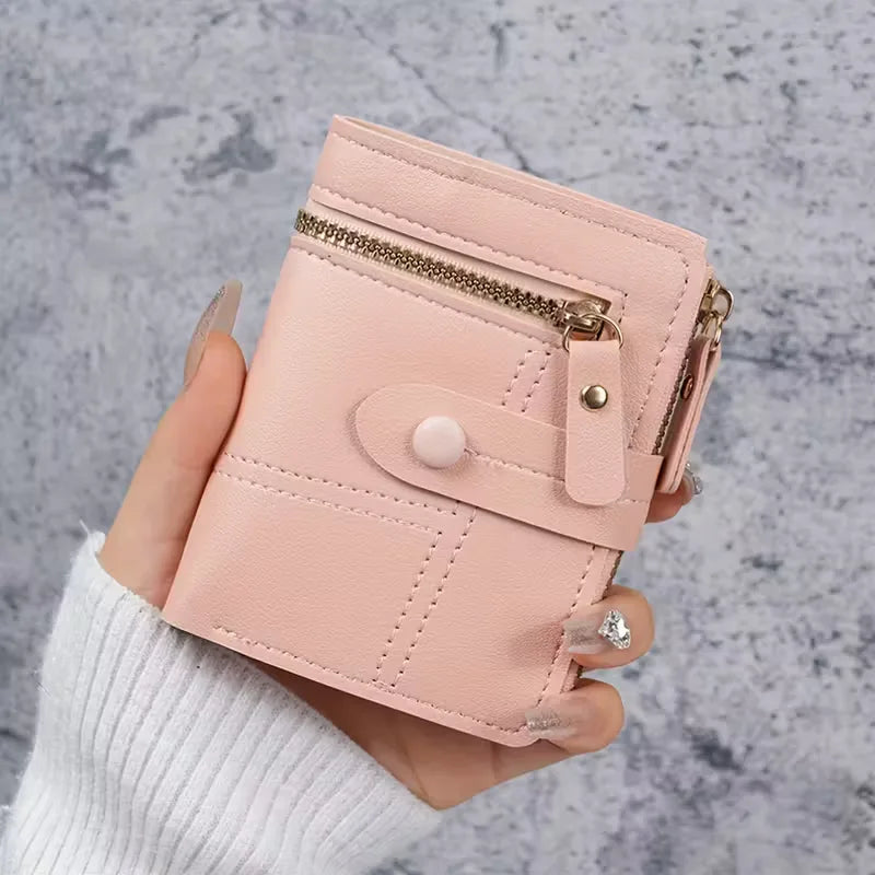 Wallet with Double Zip