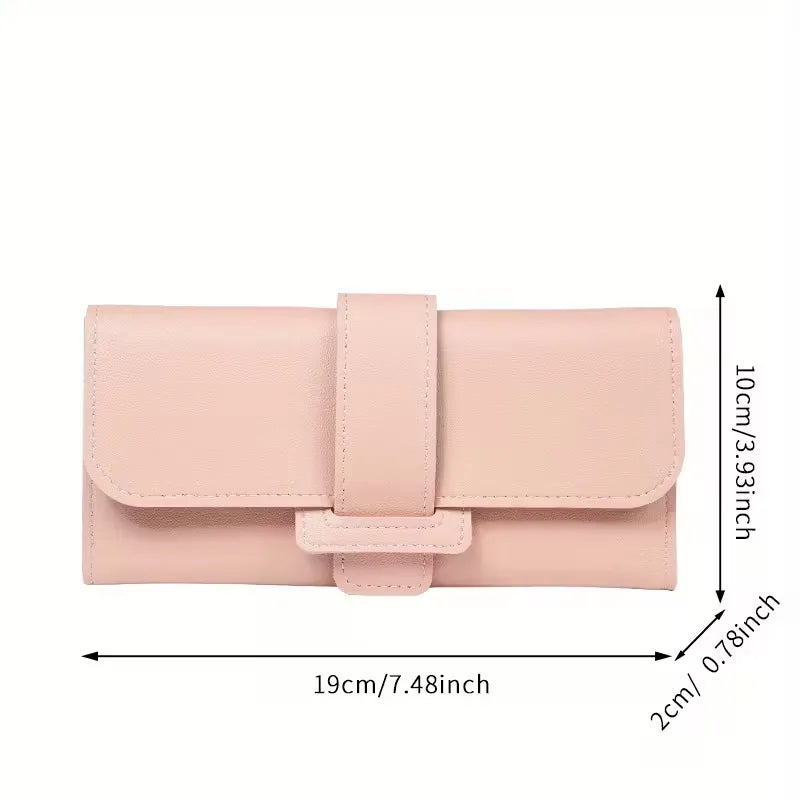 Wallet with tri-fold design