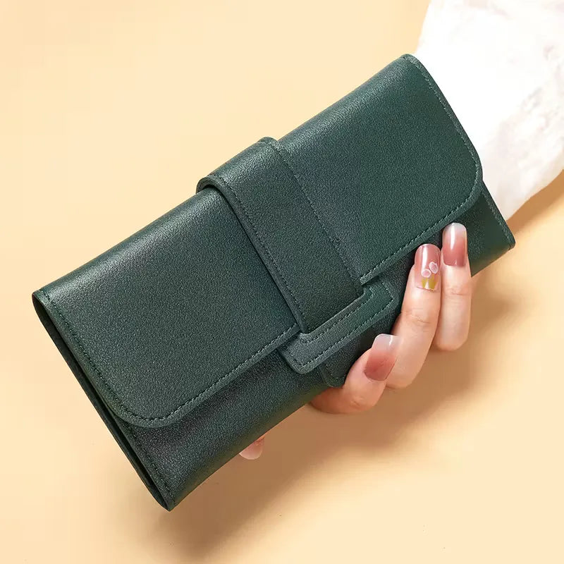 Wallet with tri-fold design