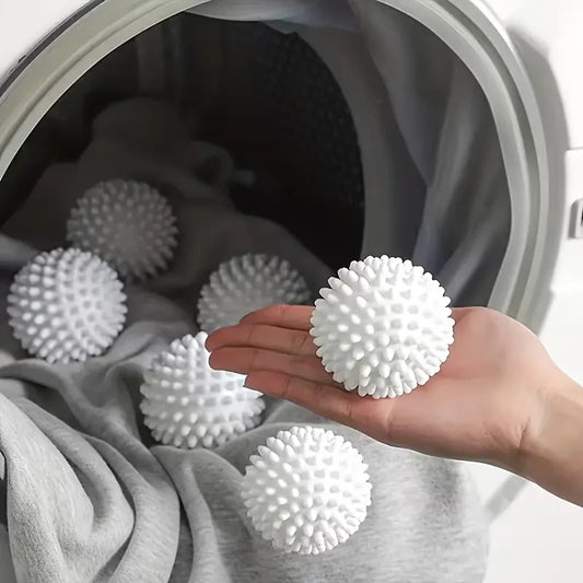 Washing balls with spiky texture