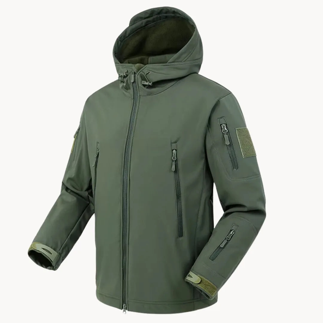 Hugo | Waterproof Jacket with Hood and Zip Pockets