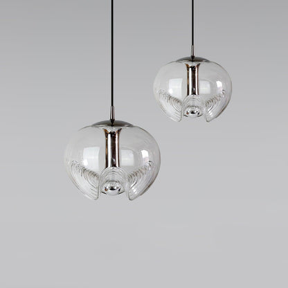 Elegante golvende hanglamp LumiVague