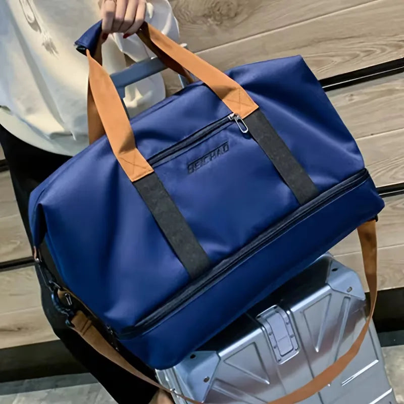 Weekend Bag with Base Compartment